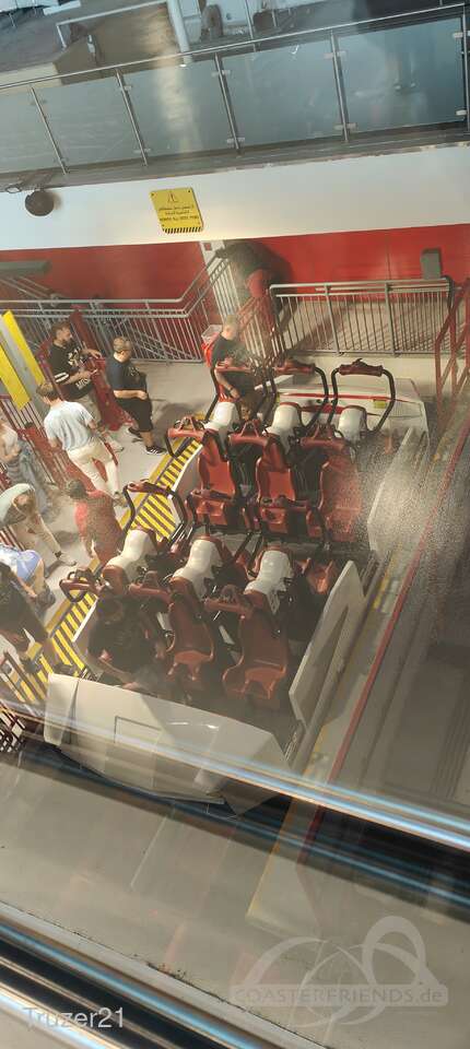 Turbo Track im Park Ferrari World Abu Dhabi Impressionen