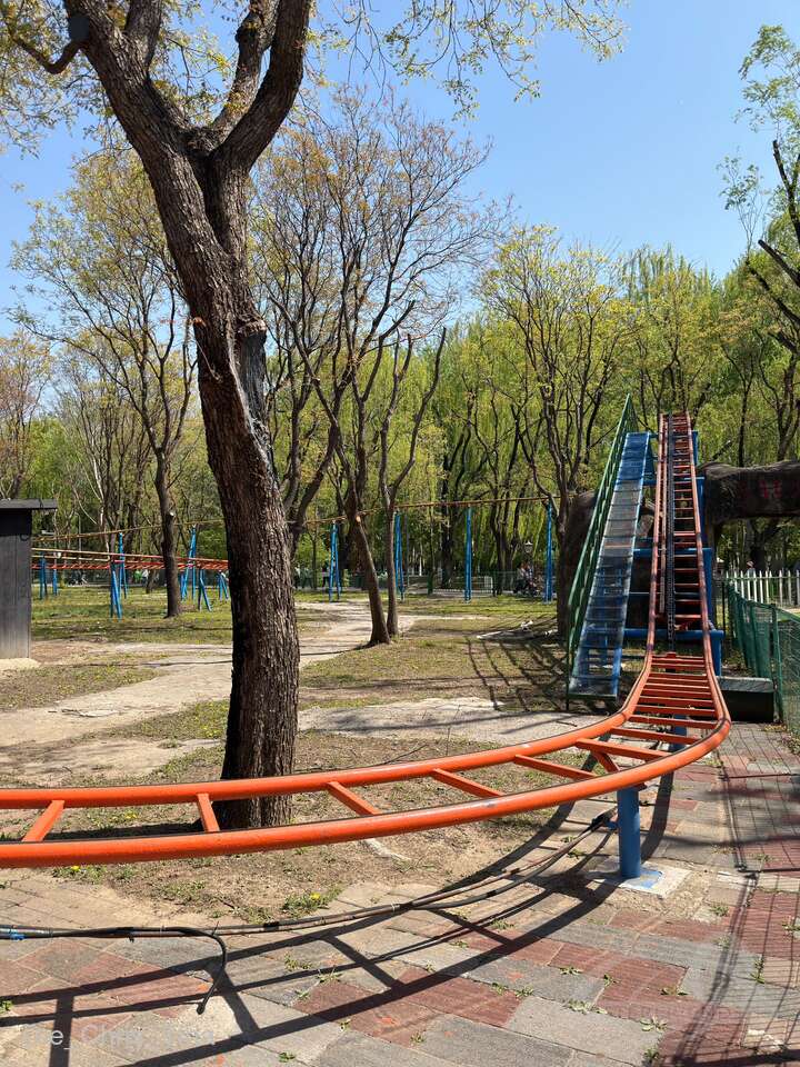 Rainbow Children Coaster im Park Sun Park Impressionen