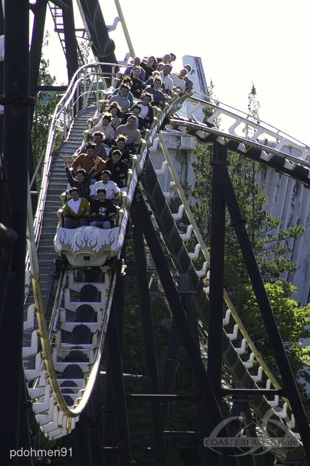 Fujiyama im Park Fuji-Q Highland Impressionen