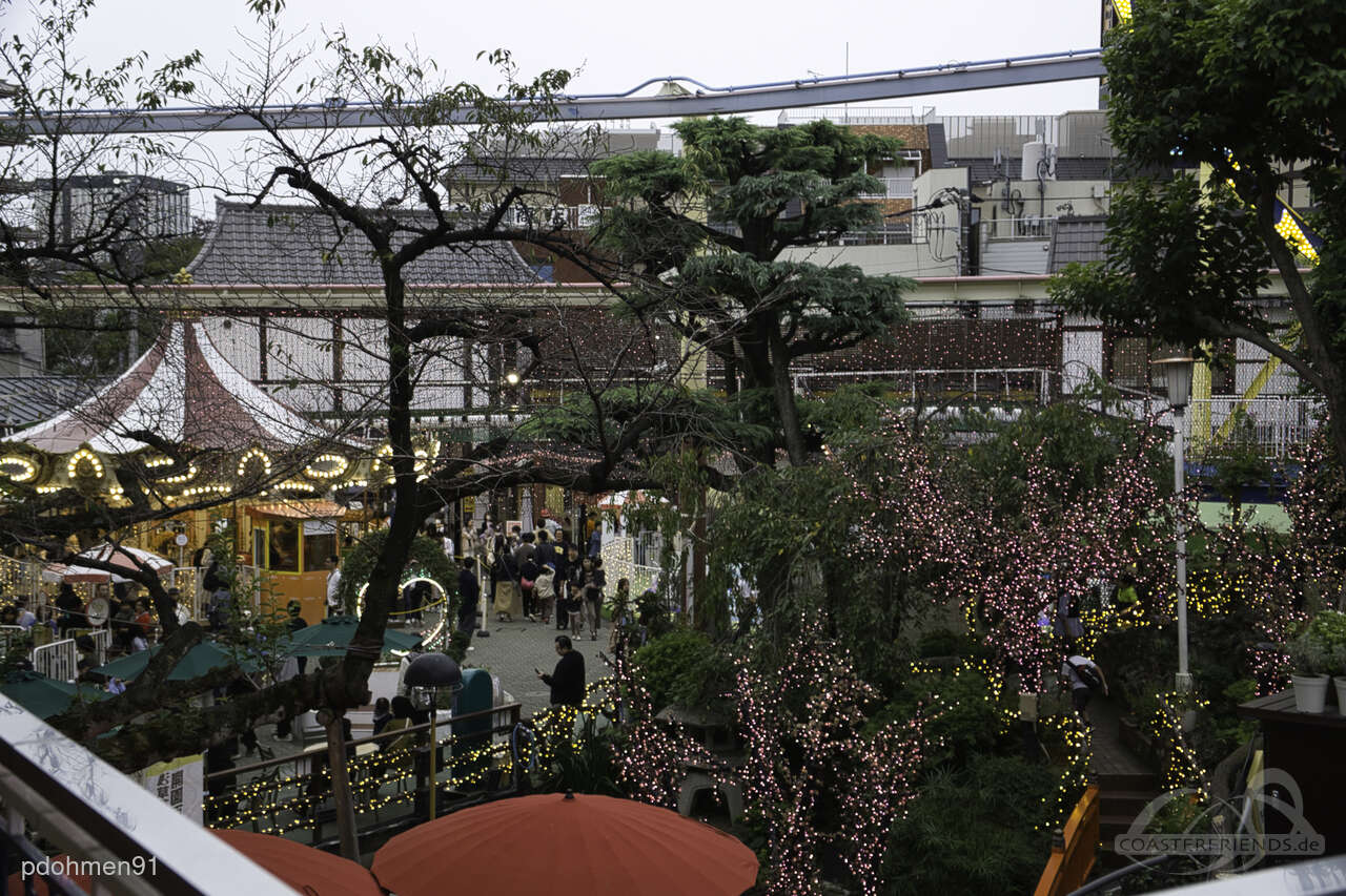 Hanayashiki Amusement Park Impressionen