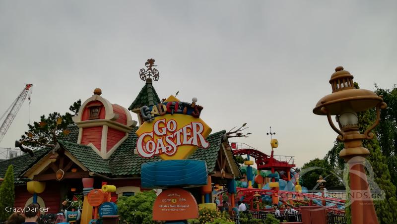 Gadget's Go Coaster im Park Tokyo Disneyland Impressionen