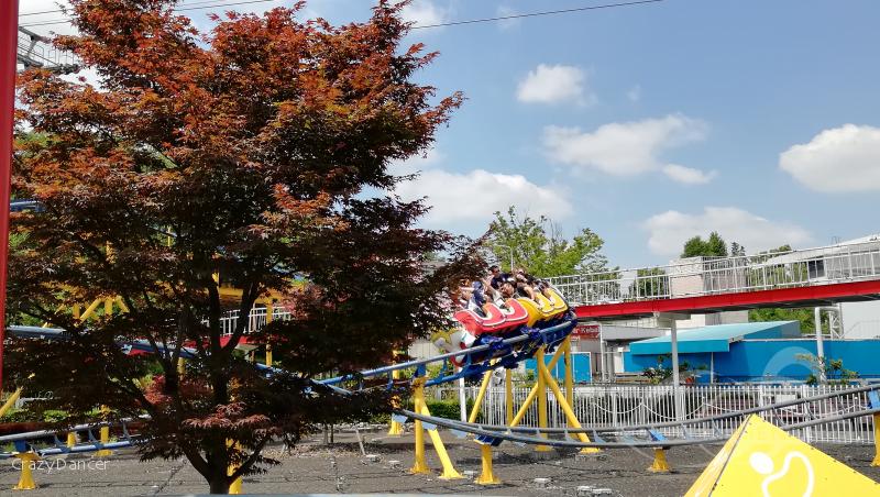 Wan Wan Coaster Wandit im Park Yomiuriland Impressionen