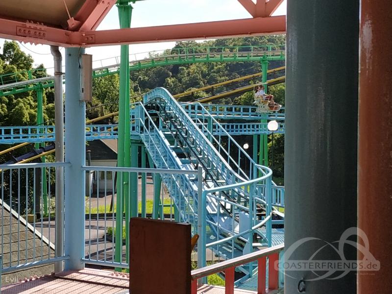 Jet Coaster im Park Japan Monkey Park Impressionen