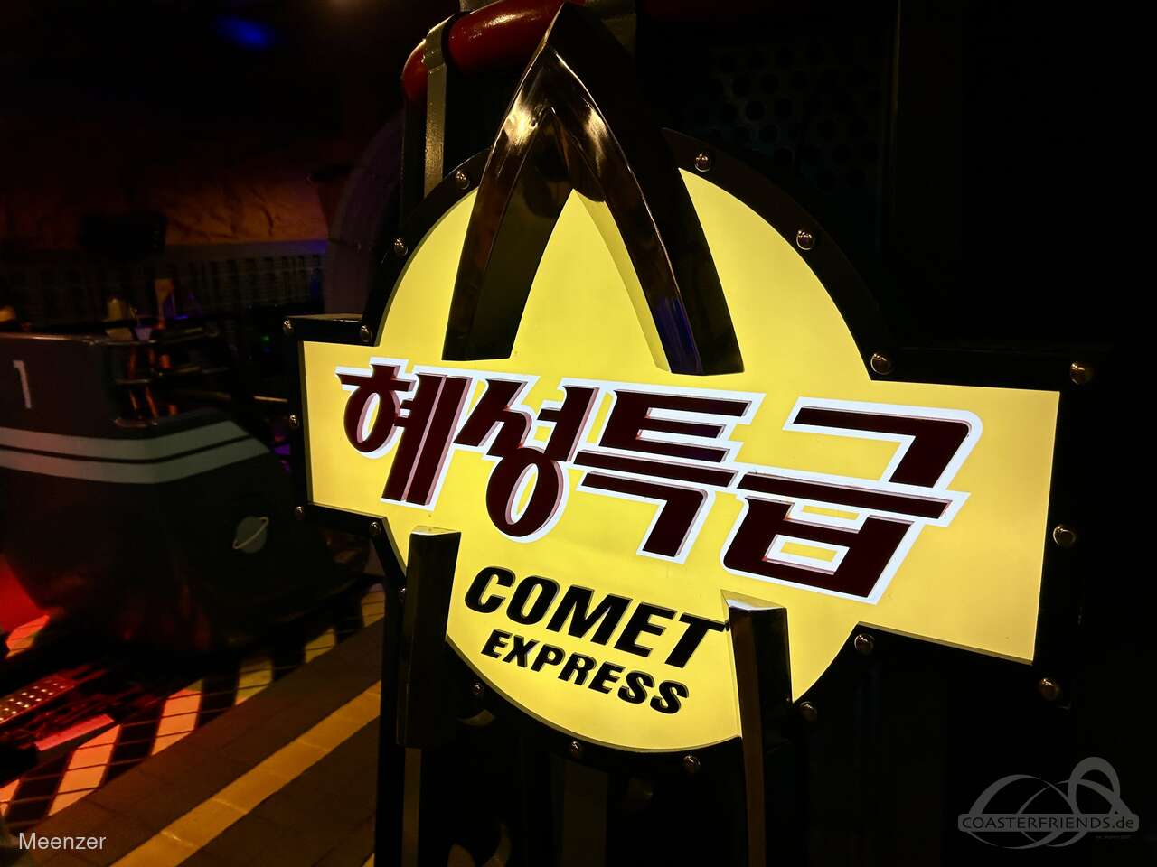 Comet Express im Park Lotte World Adventure Impressionen