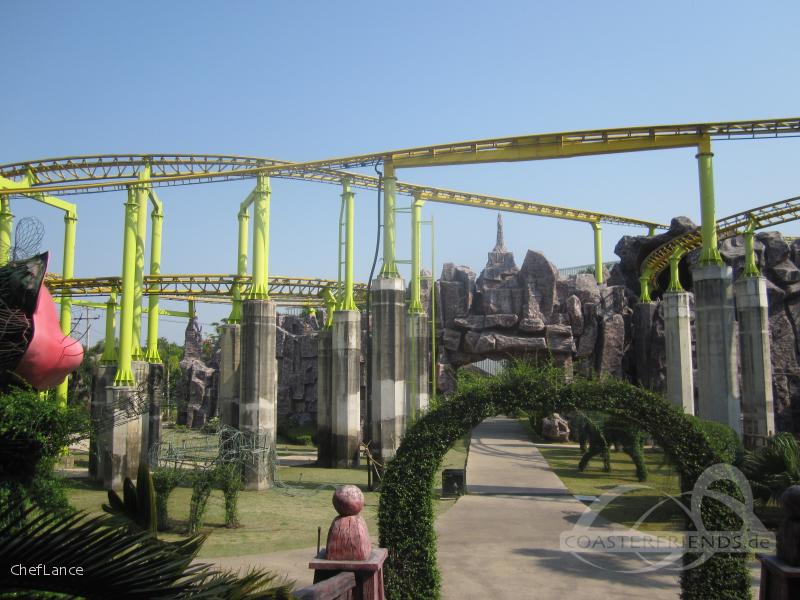 Grand Canyon Express im Park Siam Park City Impressionen