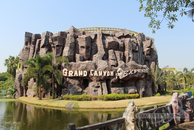 Grand Canyon Express im Park Siam Park City Impressionen