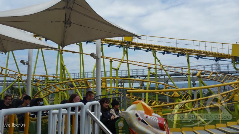 Roller Coaster im Park Taipei Children's Amusement Park Impressionen