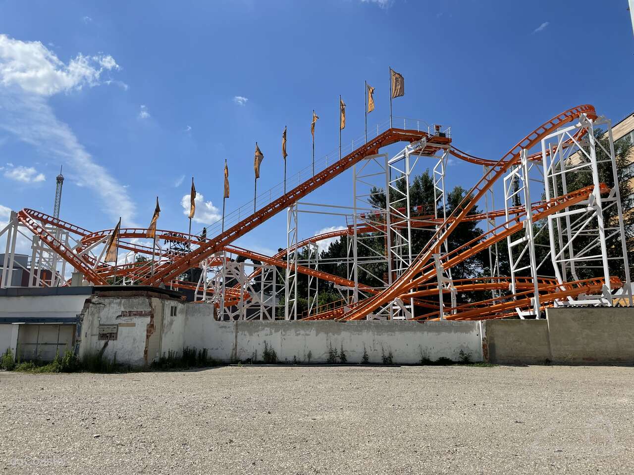 Megablitz im Park Wiener Prater Impressionen