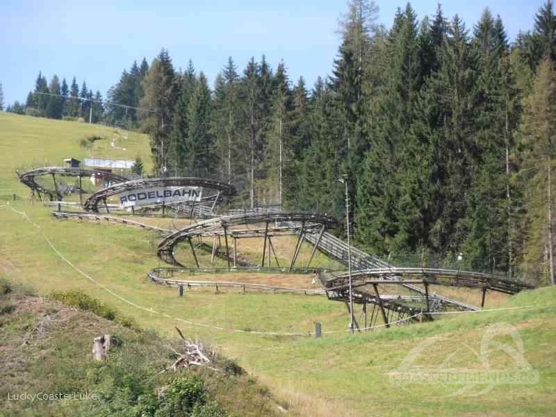 Lucky Flitzer im Park Alpine Coaster Rodelbahn GmbH Impressionen
