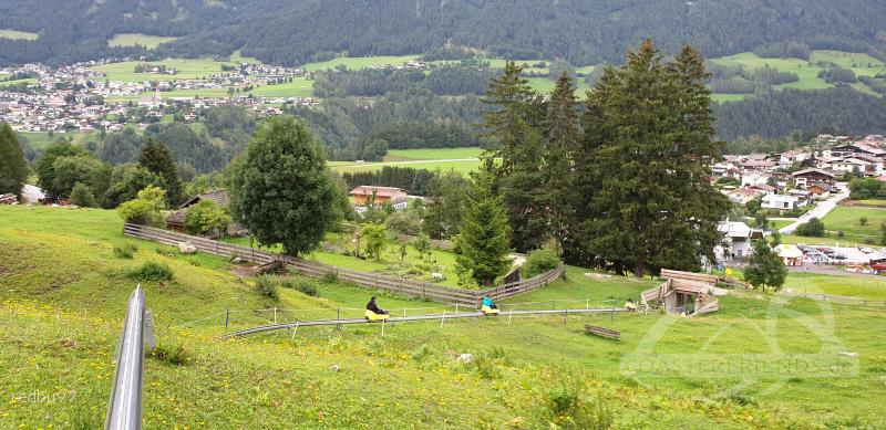 Sommerrodelbahn Stubai im Park Erlebnisberg Hochserles Impressionen