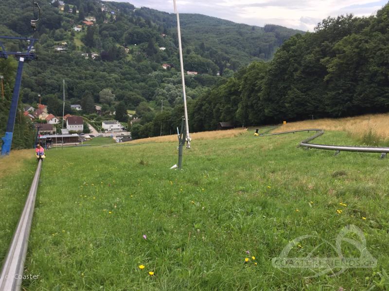 Sommerrodelbahn im Park High Hills Hohe-Wand-Wiese Impressionen