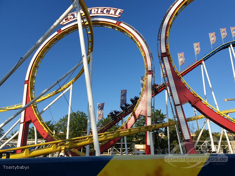 Teststrecke im Park Wiener Prater Impressionen