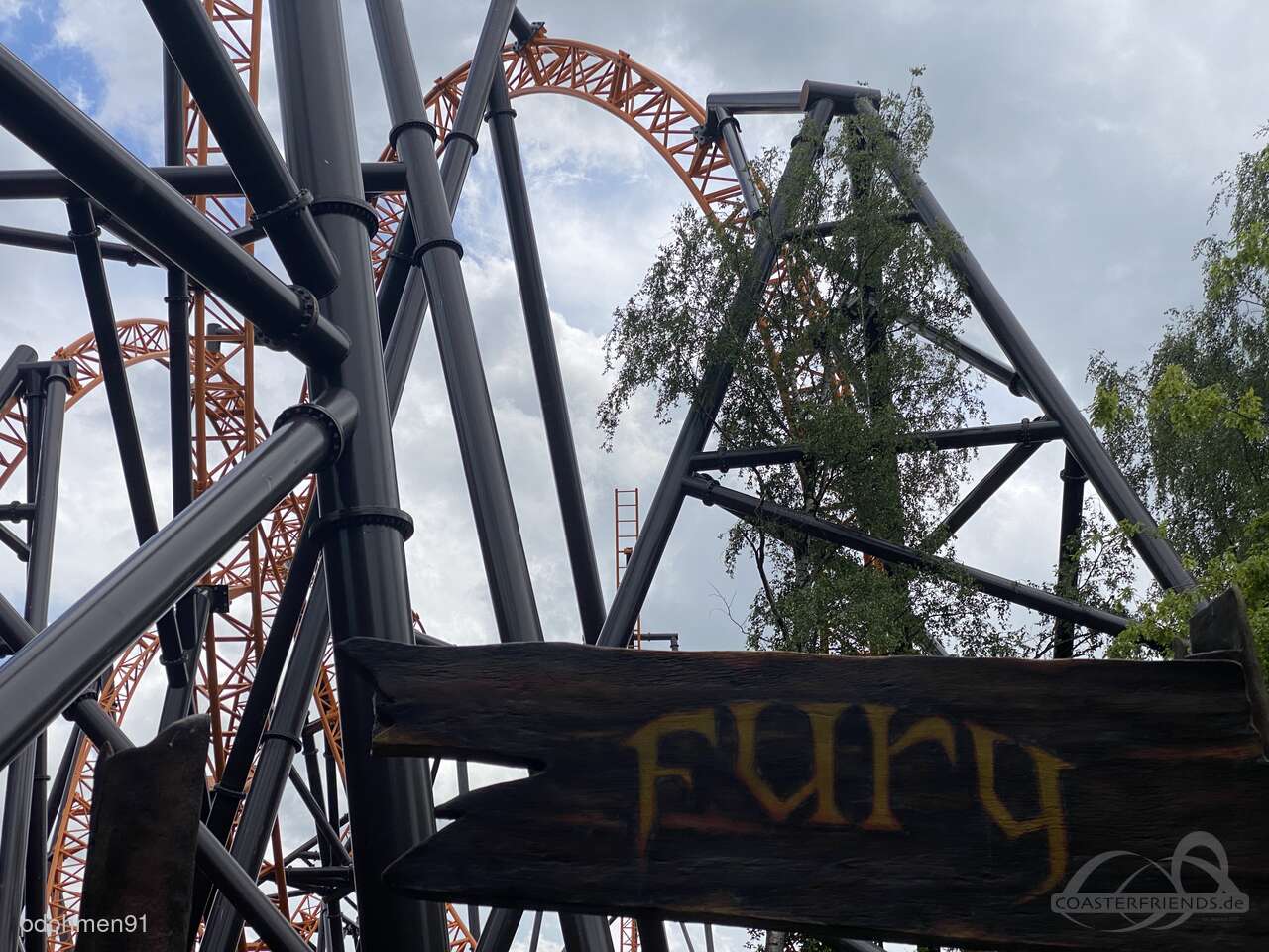 Fury im Park Bobbejaanland Impressionen