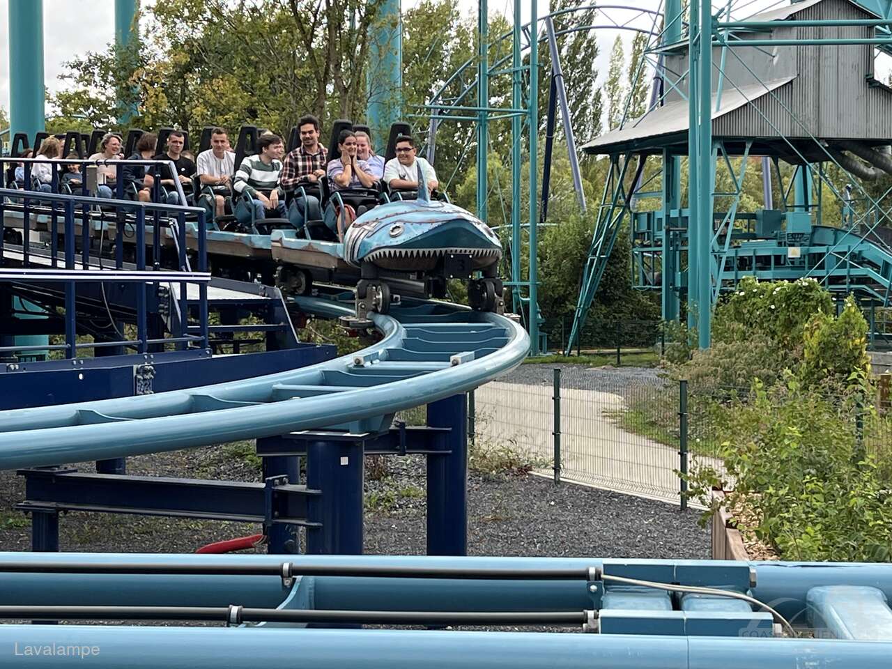 Mecalodon im Park Walibi Belgium Impressionen