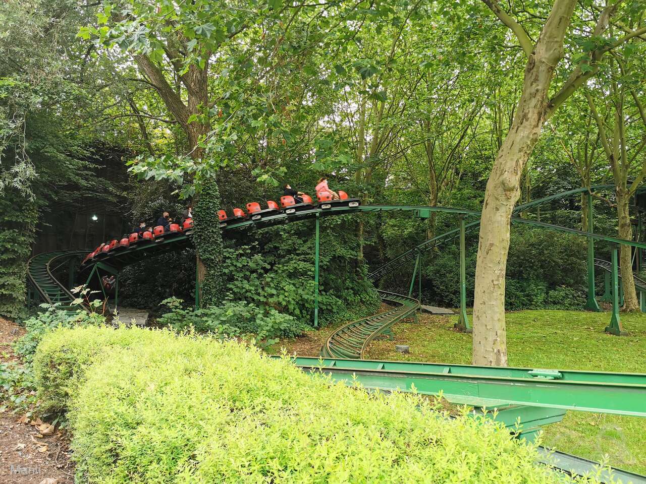 Keverbaan im Park Bellewaerde Impressionen