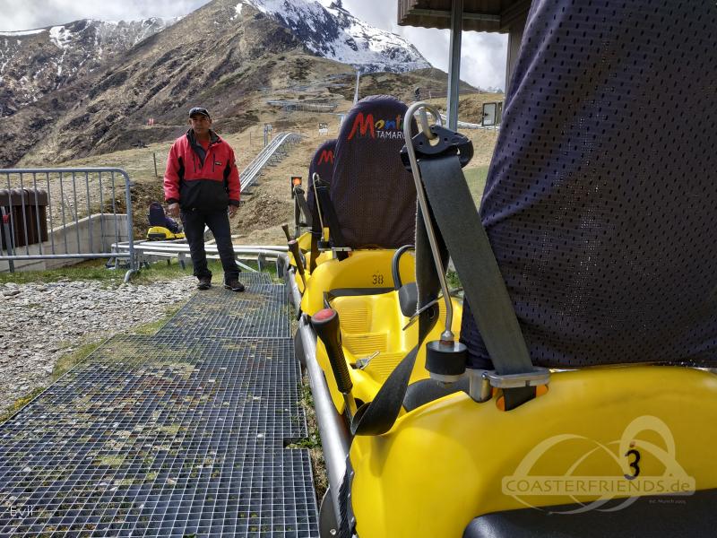 Coaster Bob im Park Monte Tamaro Impressionen