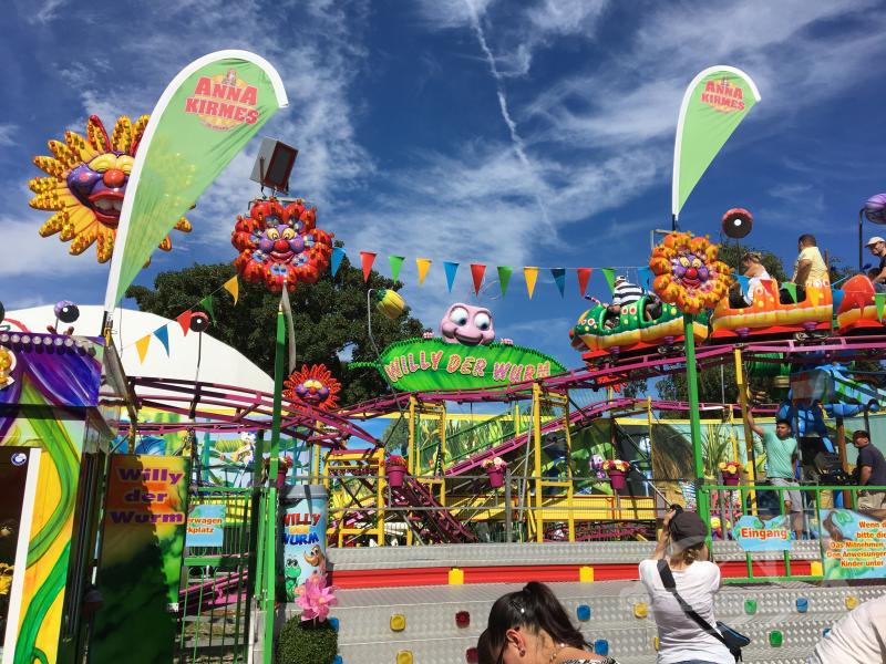 Willy der Wurm - Kiddy Coaster im Park Bauermeister Ingo Impressionen