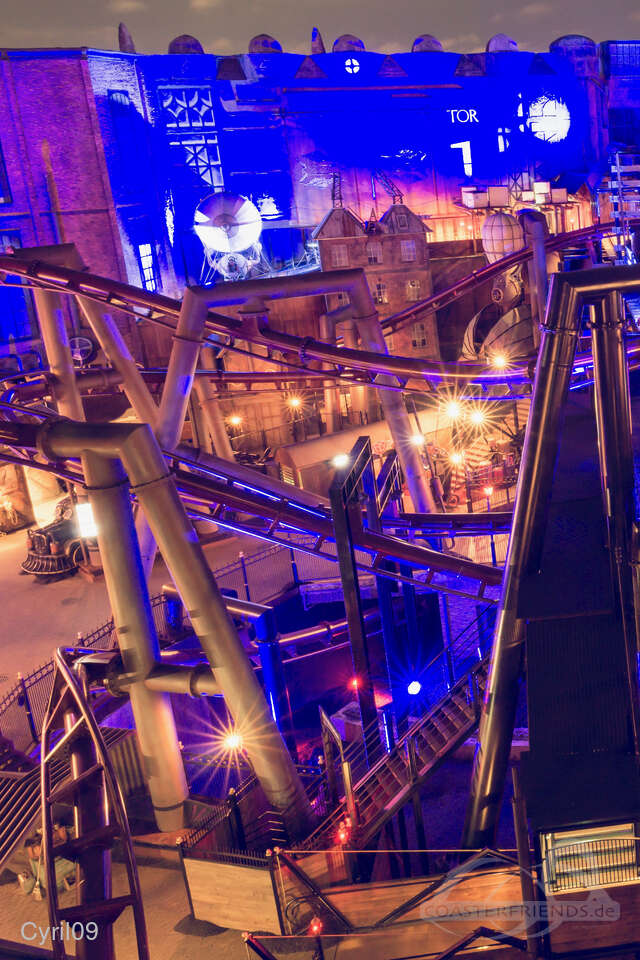 F.L.Y. im Park Phantasialand Impressionen