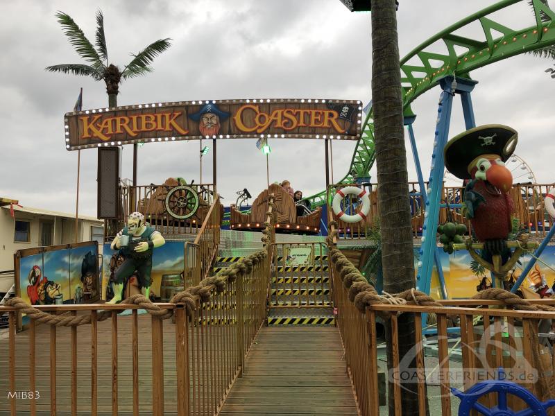 Karibik Coaster  im Park Karpinski Impressionen