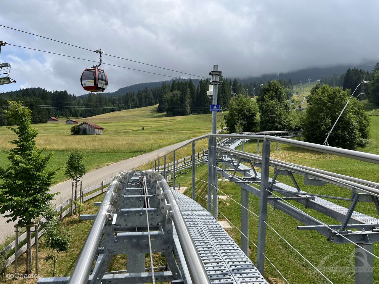AlpspitzCoaster im Park Alpspitzbahn ErlebnisReich Impressionen