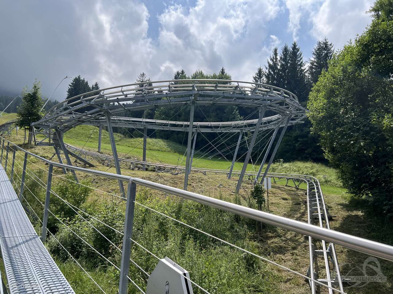 AlpspitzCoaster im Park Alpspitzbahn ErlebnisReich Impressionen