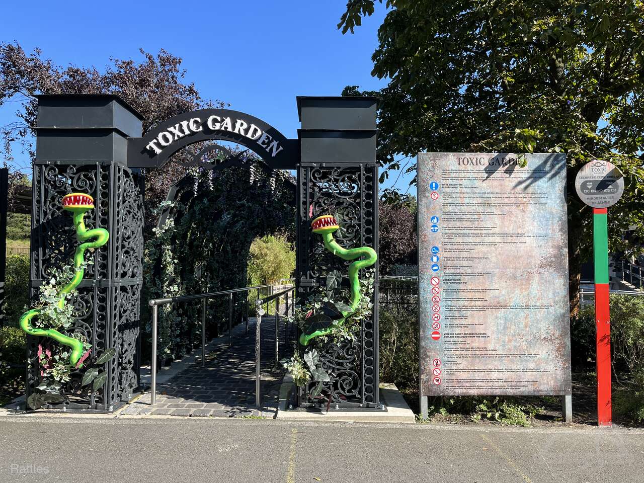 Toxic Garden im Park Heide Park Resort Impressionen