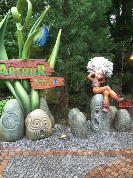 Arthur im Park Europa Park Impressionen