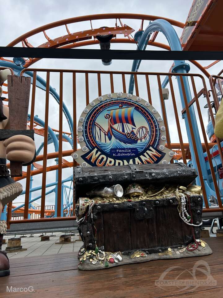 Nordmann - Viking Coaster im Park Schwerin K. Impressionen
