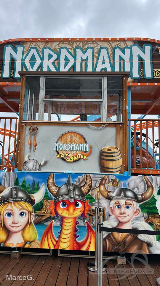 Nordmann - Viking Coaster im Park Schwerin K. Impressionen
