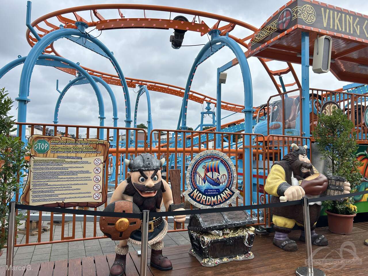 Nordmann - Viking Coaster im Park Schwerin K. Impressionen