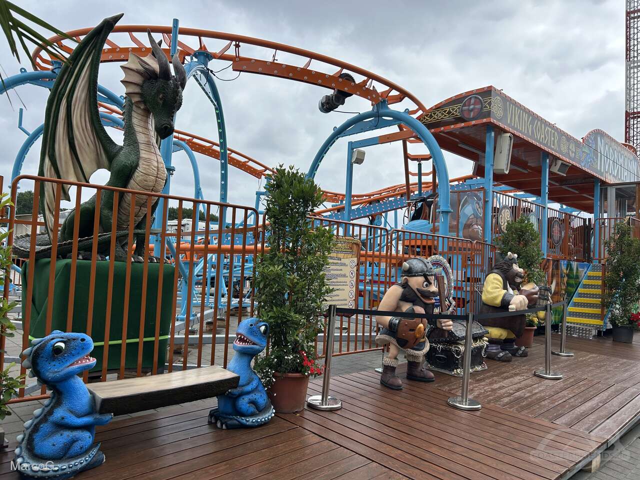 Nordmann - Viking Coaster im Park Schwerin K. Impressionen