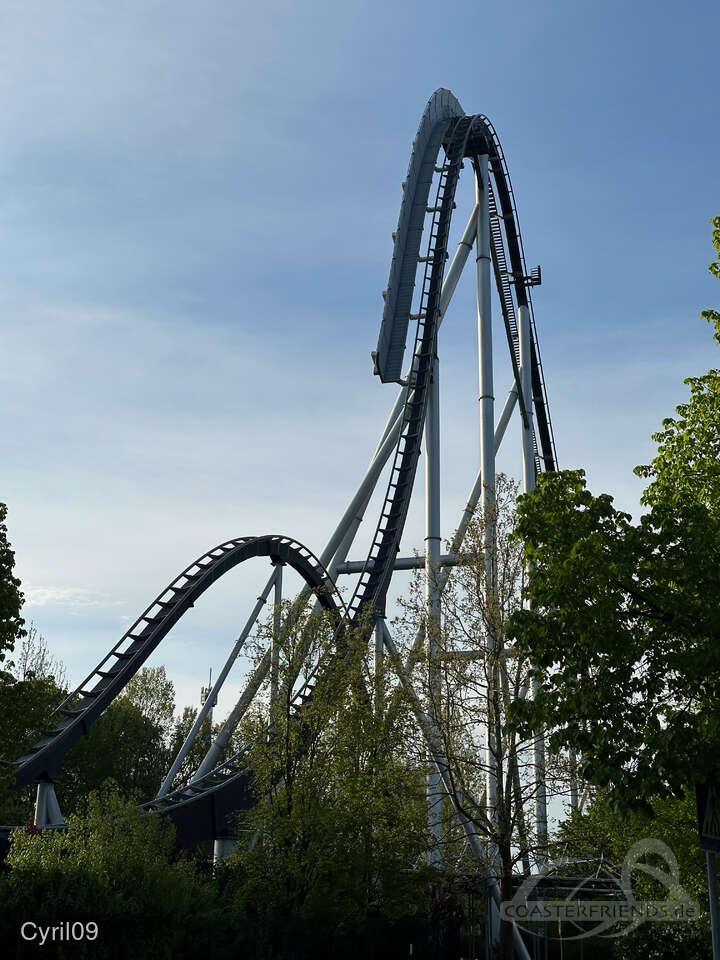 Silver Star im Park Europa Park Impressionen