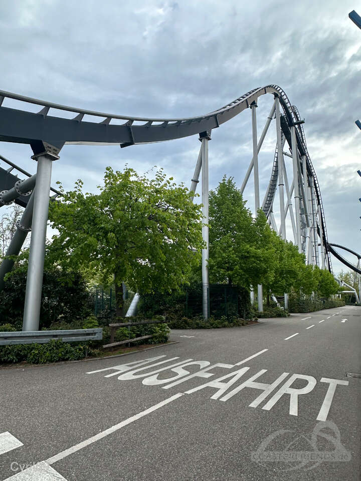Silver Star im Park Europa Park Impressionen