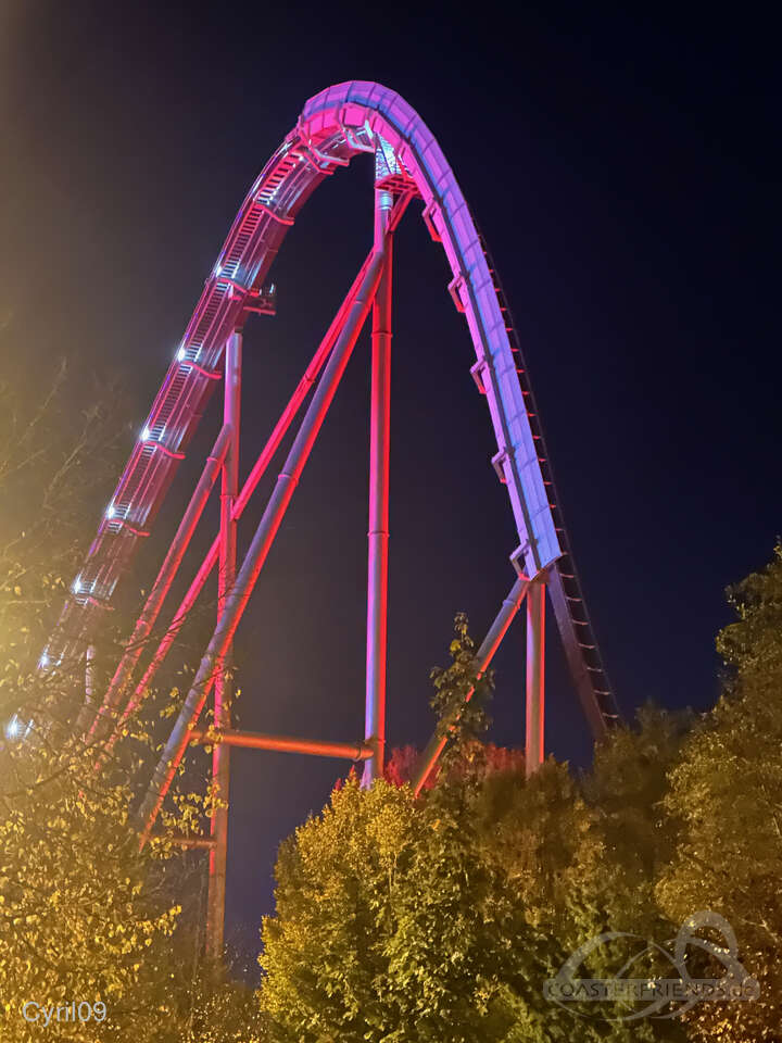 Silver Star im Park Europa Park Impressionen