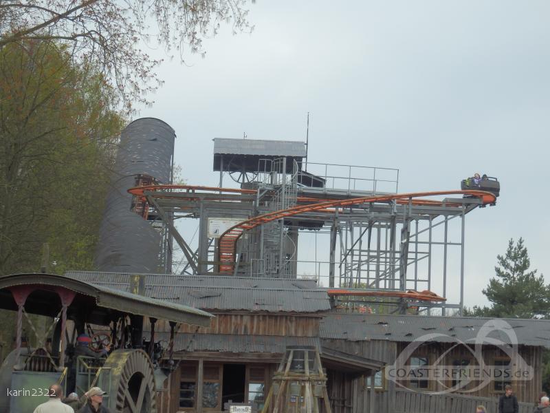 Crazy Mine im Park Hansa Park Impressionen