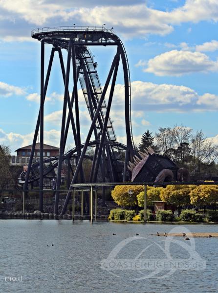 Krake im Park Heide Park Resort Impressionen