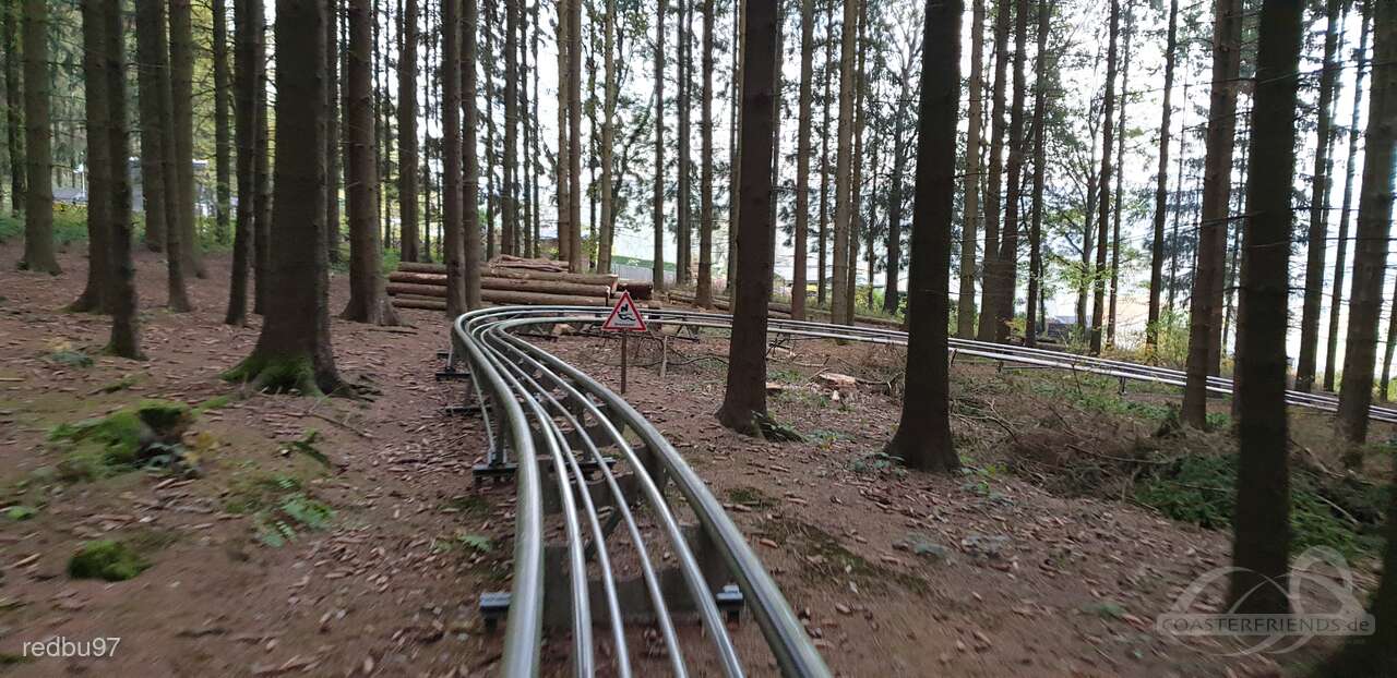 Alpine Coaster im Park Gemeindeverwaltung Gelenau Impressionen