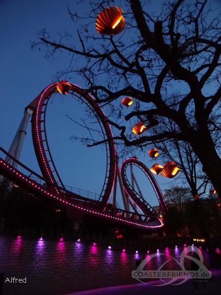 Dæmonen im Park Tivoli Gardens Impressionen