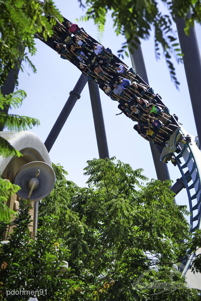 Shambhala im Park PortAventura Park Impressionen