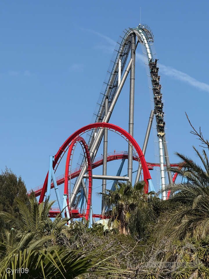 Shambhala im Park PortAventura Park Impressionen