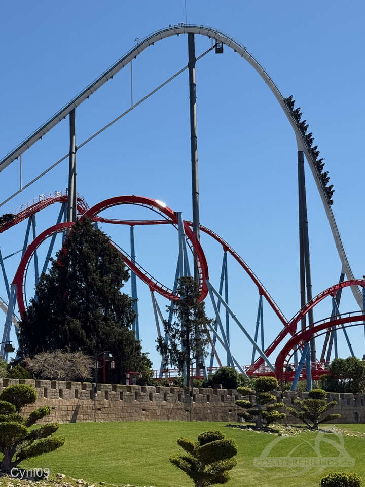 Shambhala im Park PortAventura Park Impressionen