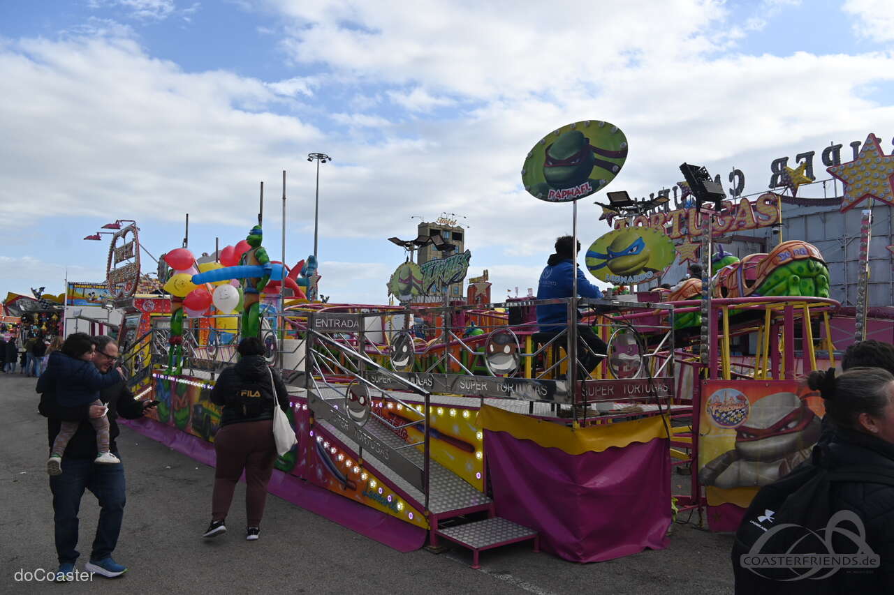 Super Tortugas / Tortugas Ninja (ramp on side) im Park Fercosti Impressionen