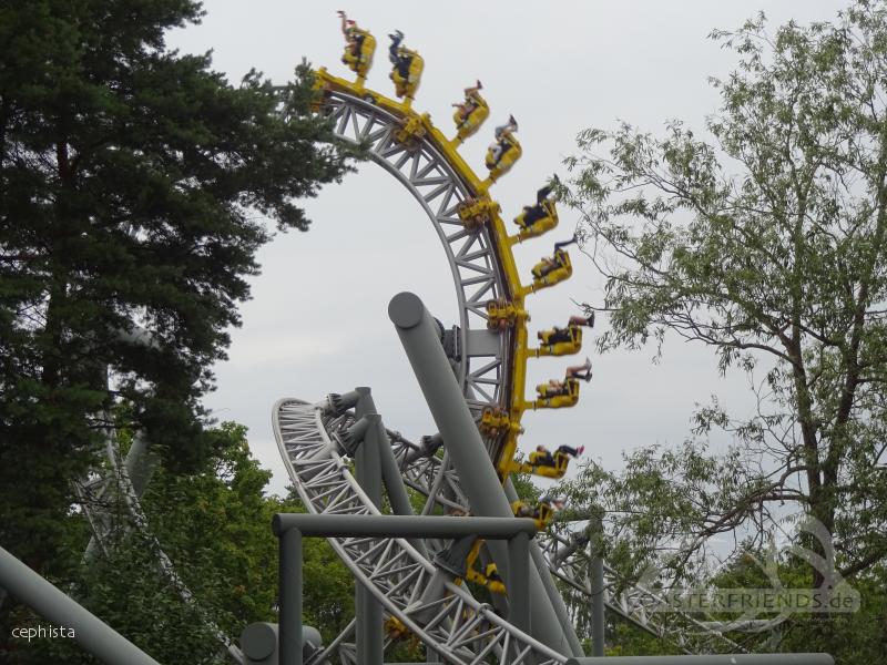 Tornado im Park Särkänniemi Amusement Park Impressionen