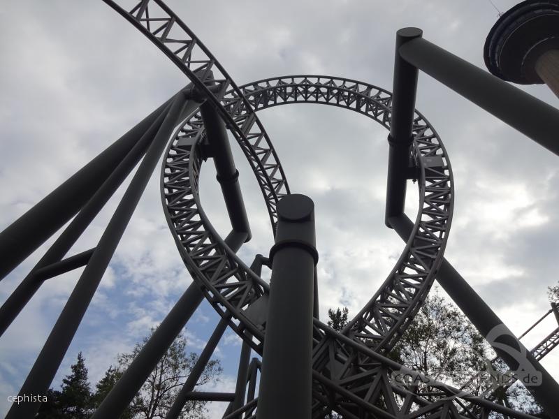 Tornado im Park Särkänniemi Amusement Park Impressionen