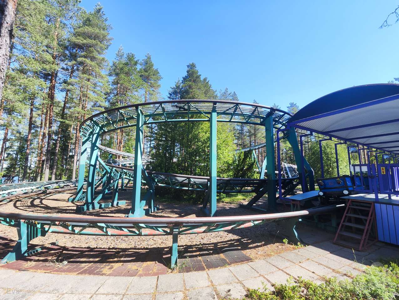 Idän Pikajuna im Park Tykkimäki Impressionen