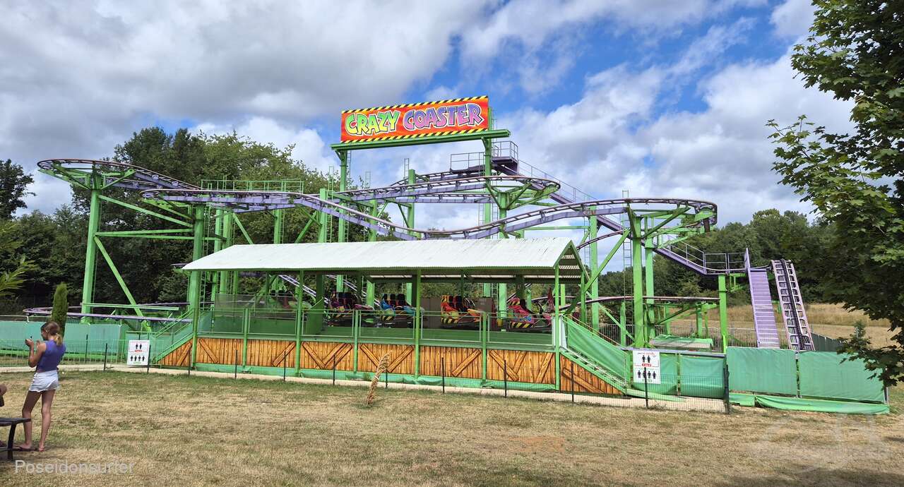 Crazy Coaster im Park Jacquou Parc Impressionen