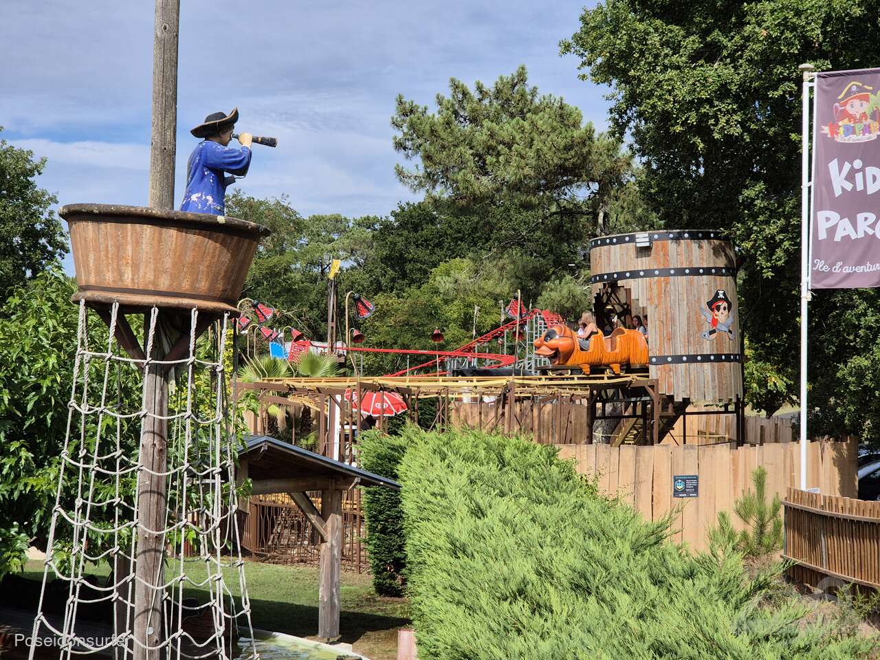 Chenille Pirate (2019- im Park Kid Parc Impressionen