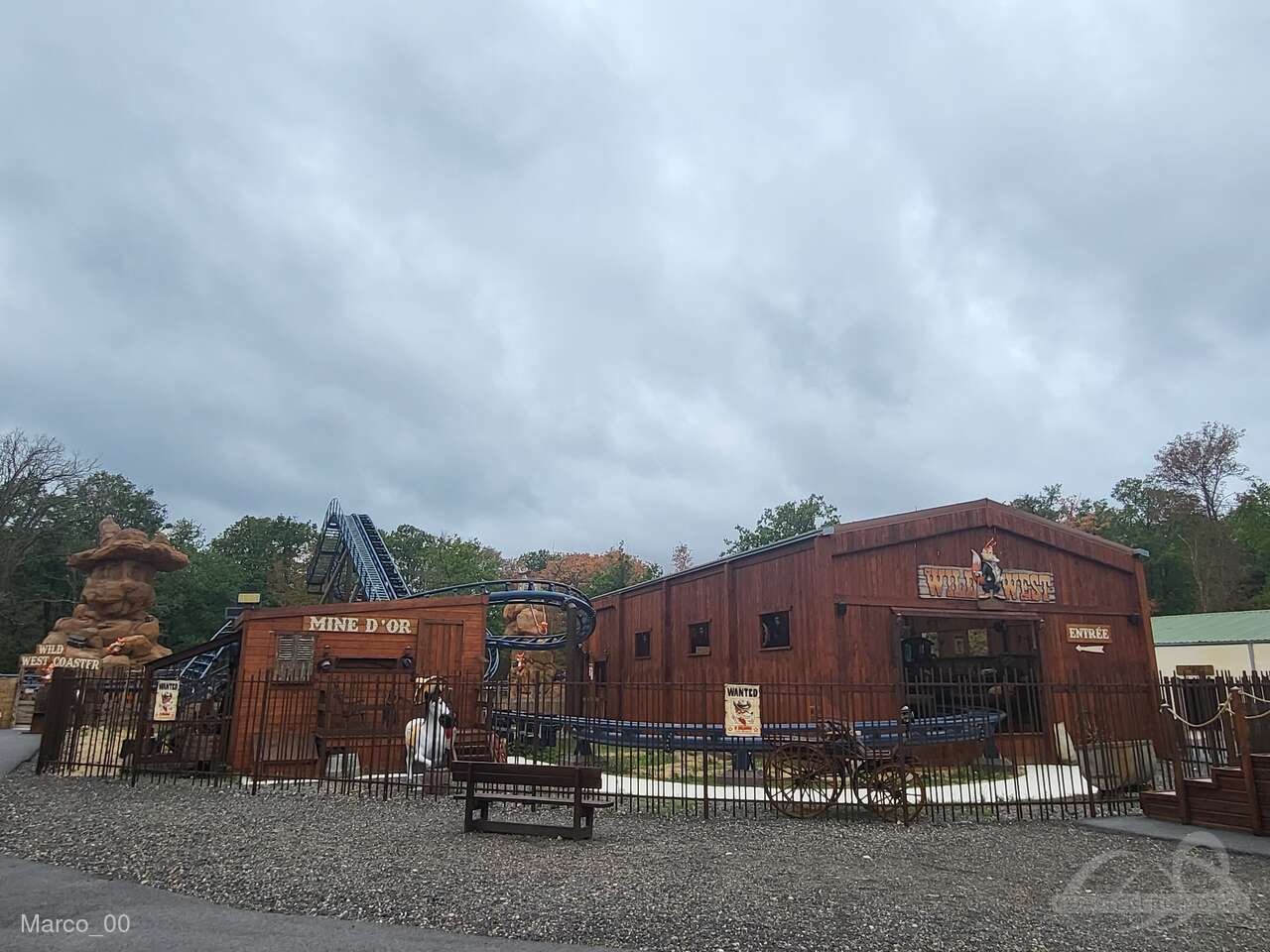 Wild West Coaster im Park Winnoland Impressionen
