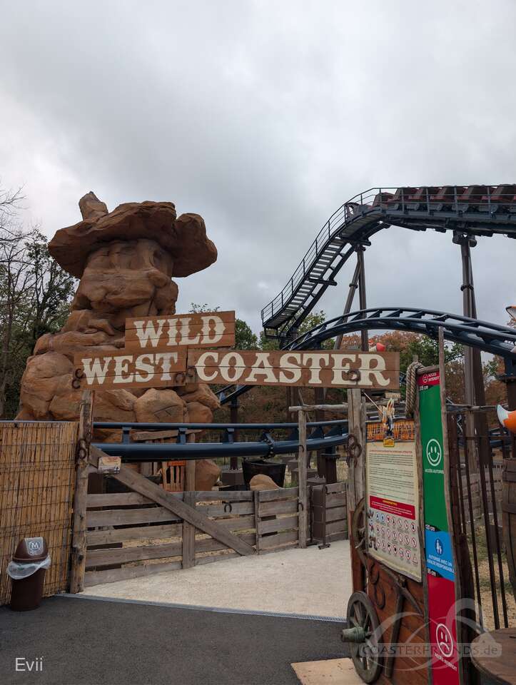Wild West Coaster im Park Winnoland Impressionen
