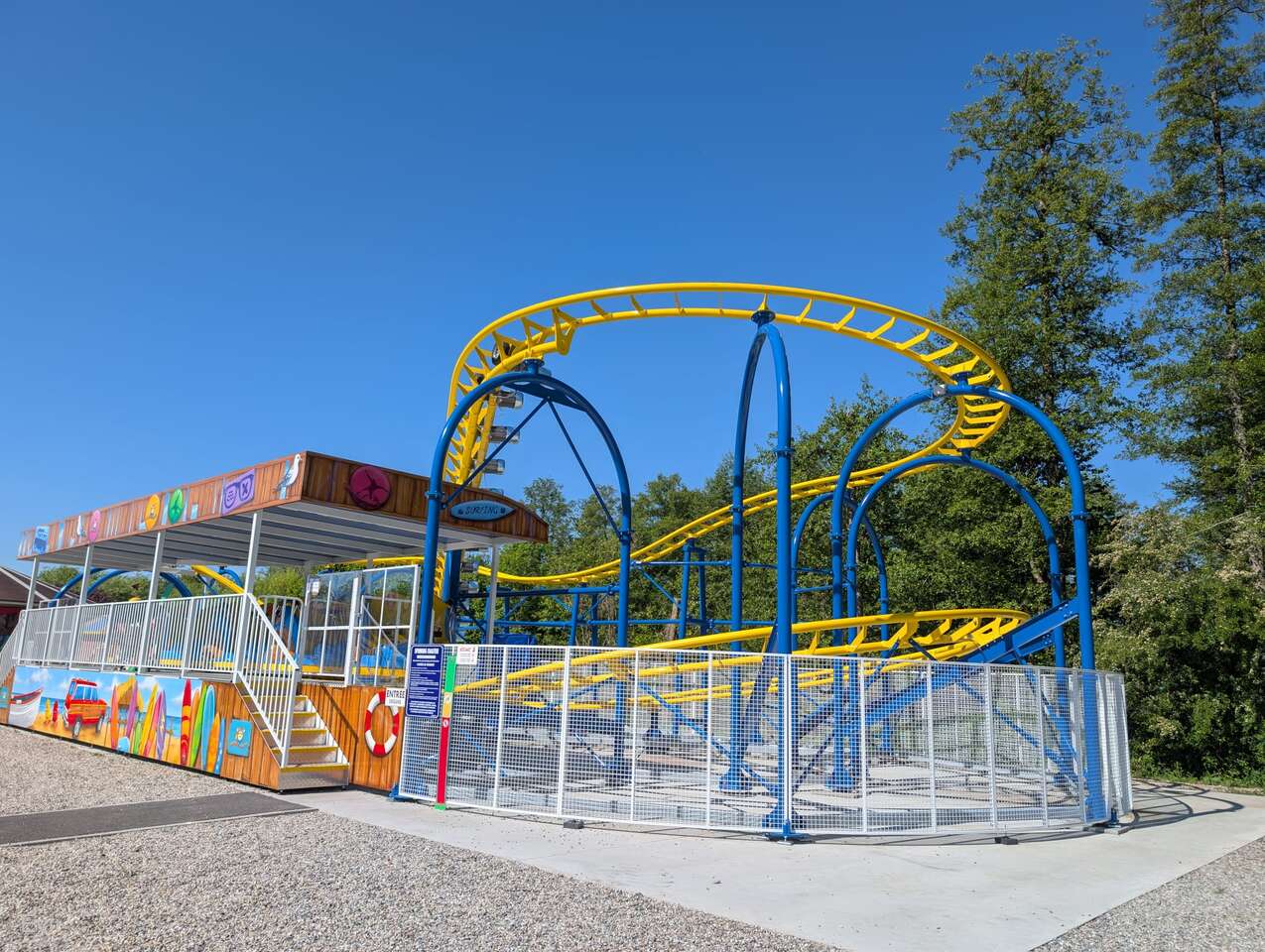 Spinning Coaster im Park Didi'Land Impressionen